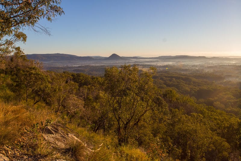views of hinterland