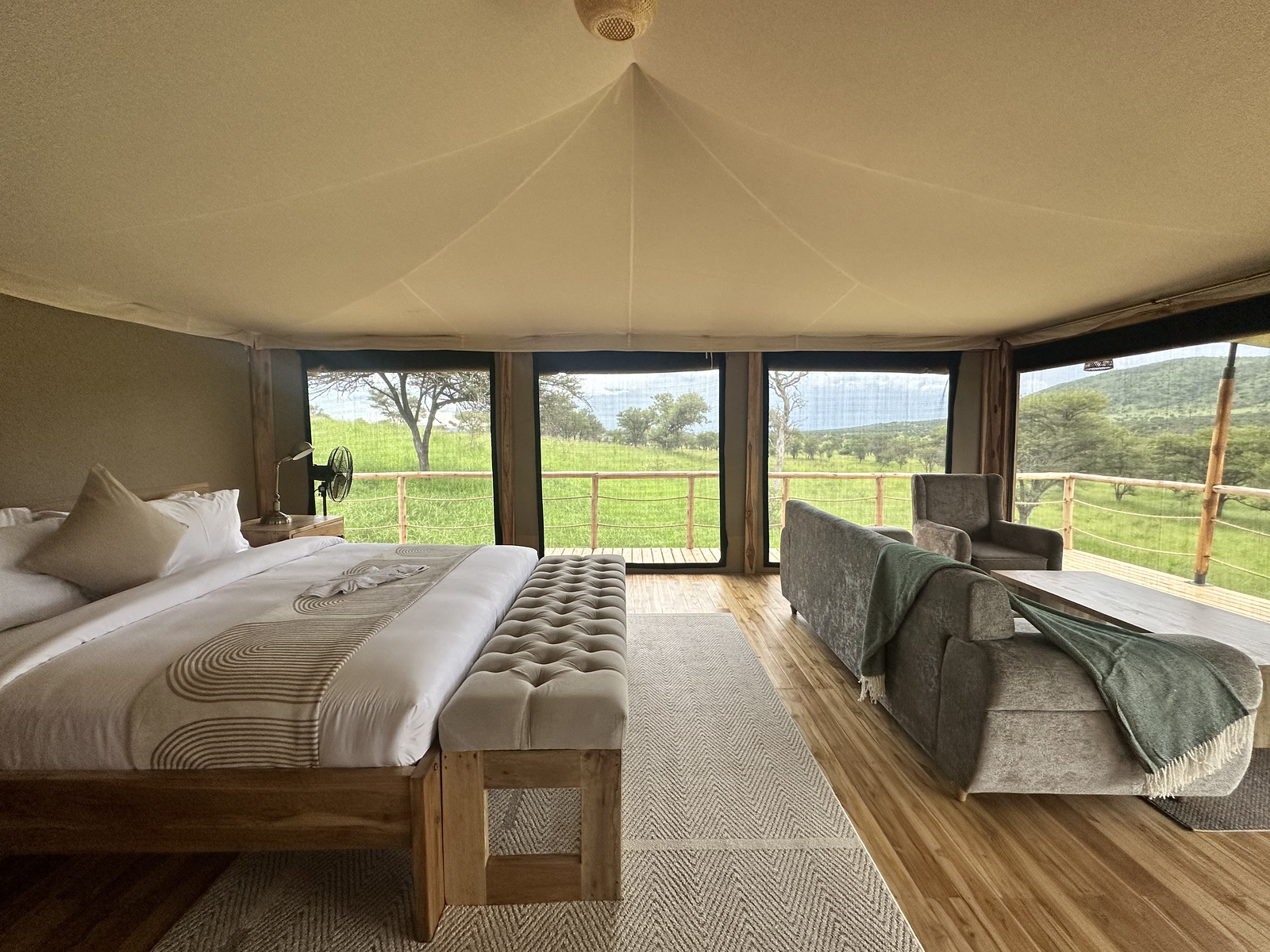 first african safari travel tips - Safari tents are luxurious