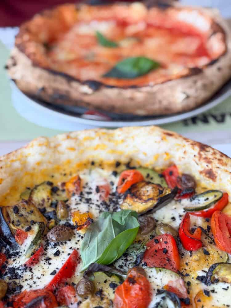 Mani Pizza in Alassio, Italy.