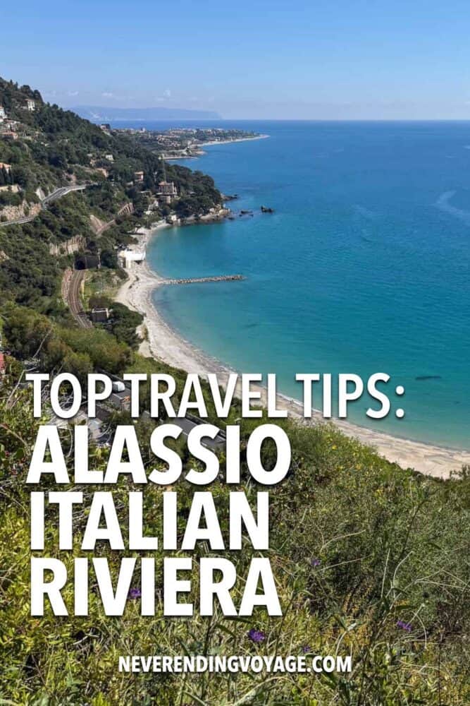 Alassio Travel Guide pinterest pin
