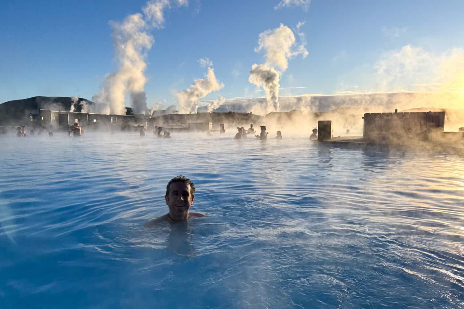 Blue Lagoon in Iceland.