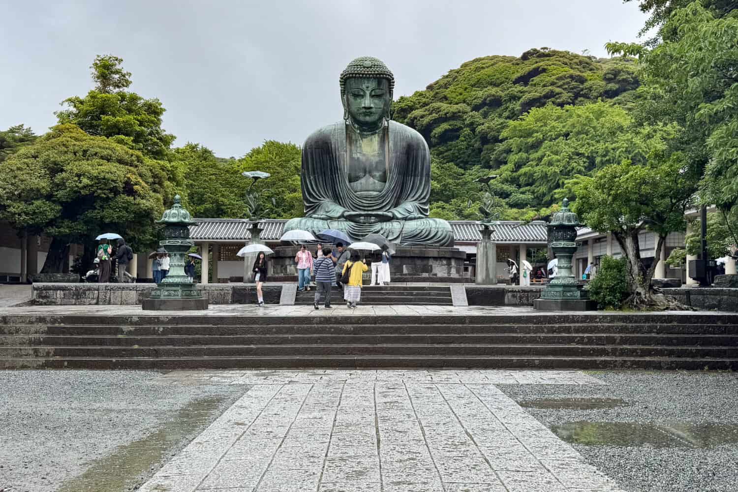 Daibutsu Great Buddha in Kamakura, Japan.