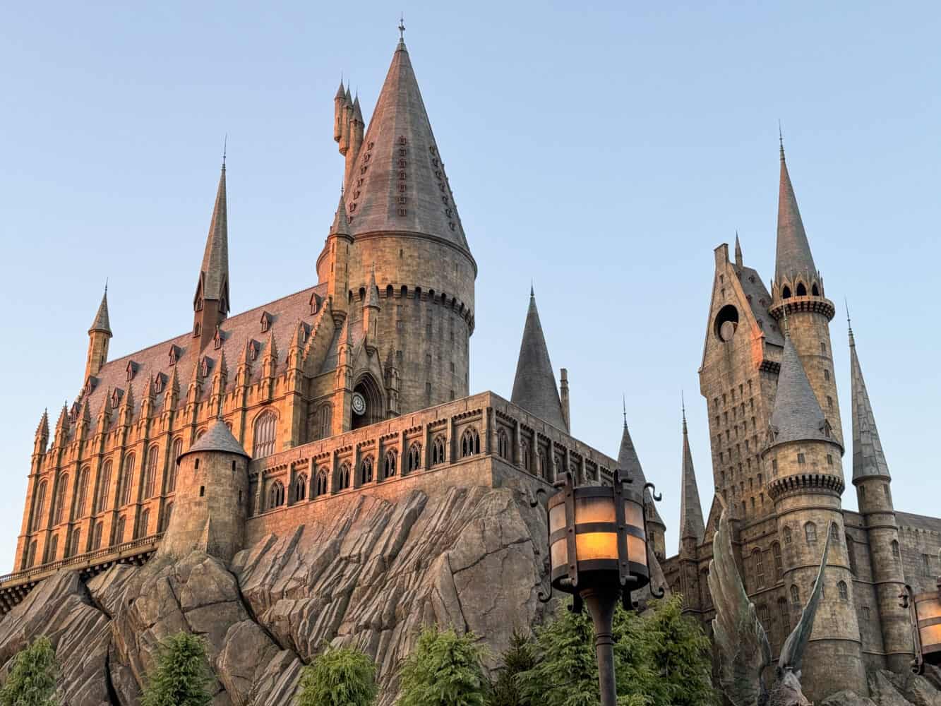 Harry Potter Hogswarts Castle at Universal Studios Japan.