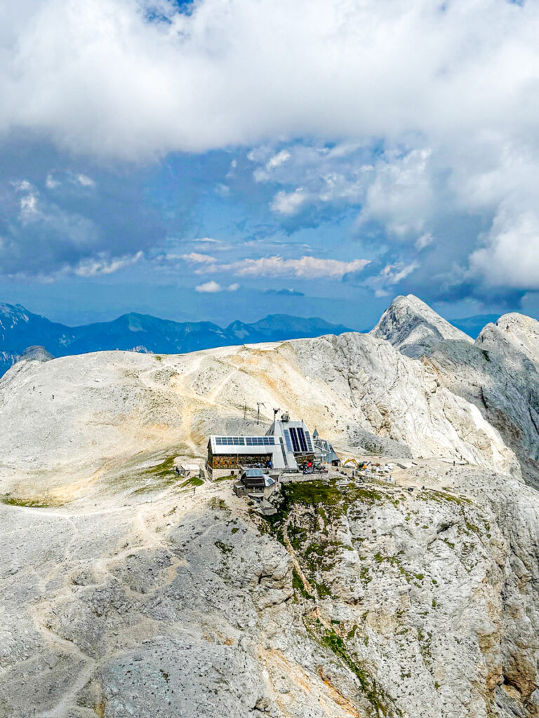 Kredarica Hut  from above
