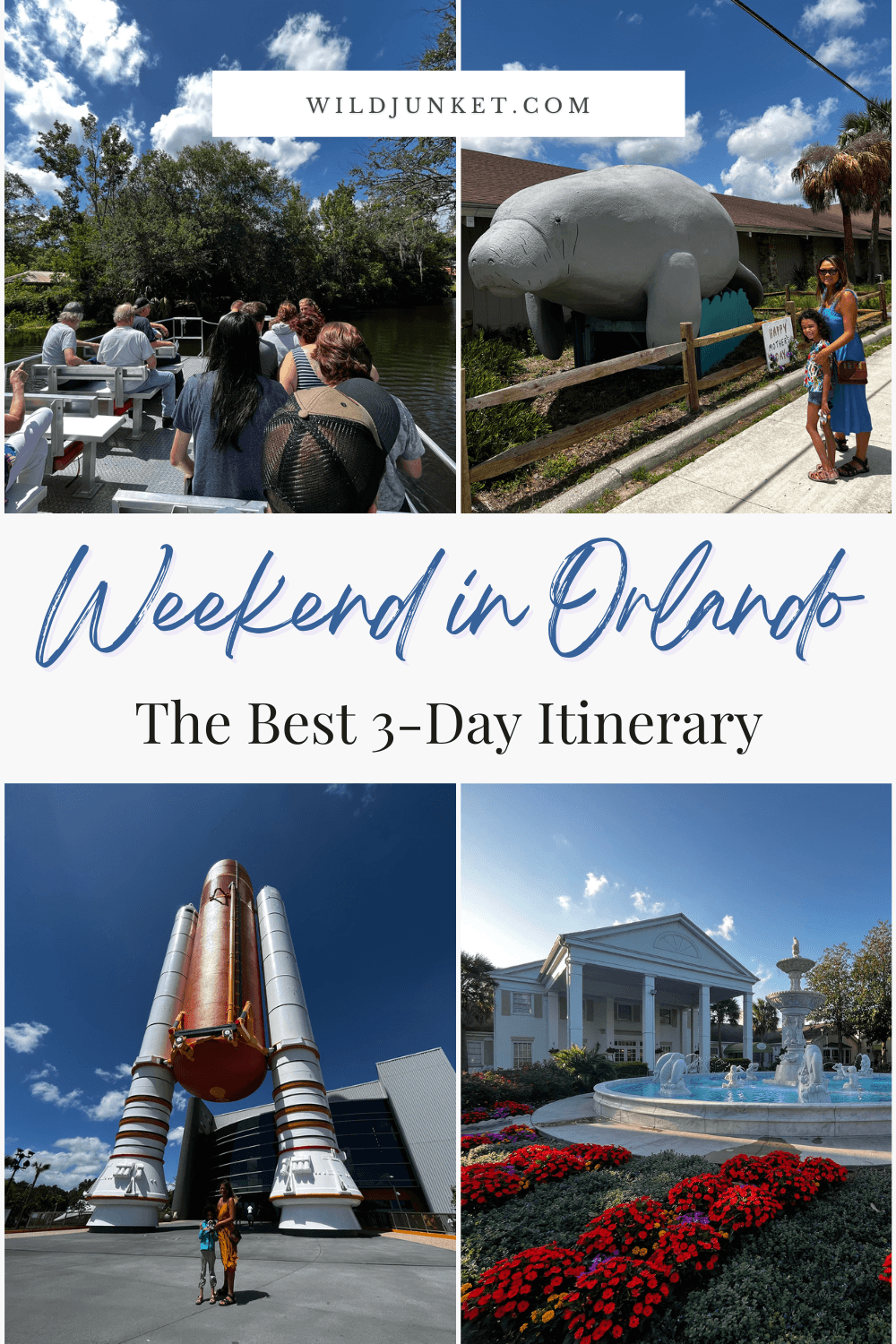 weekend in Orlando - three day itinerary orlando