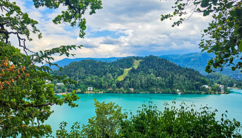 Lake Bled view from Bled CAstle