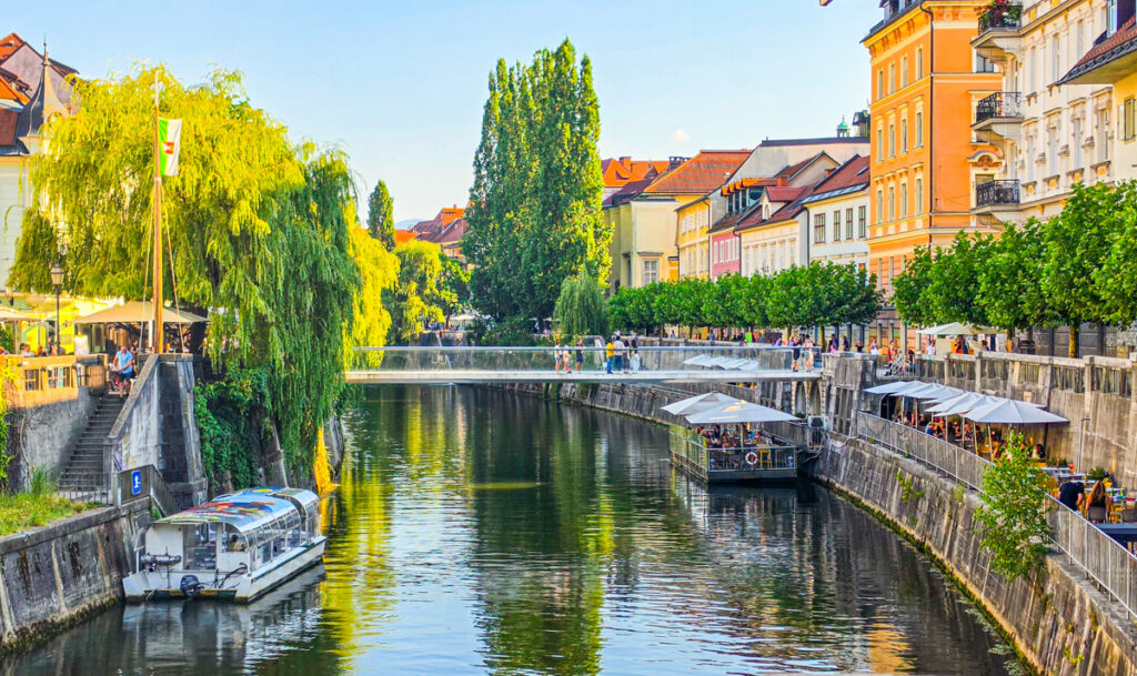 ljubljana riverfront