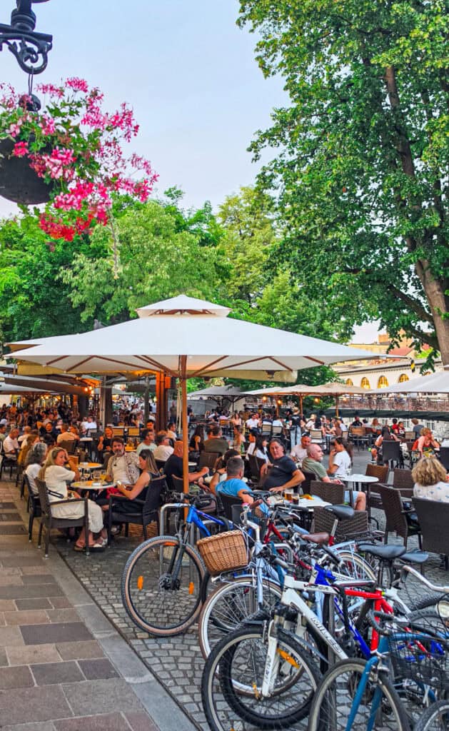 riverfront dining ljubljana