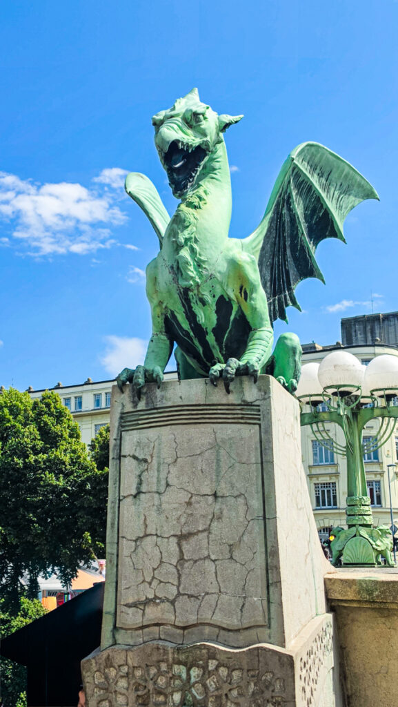 The dragon bridge ljubljana