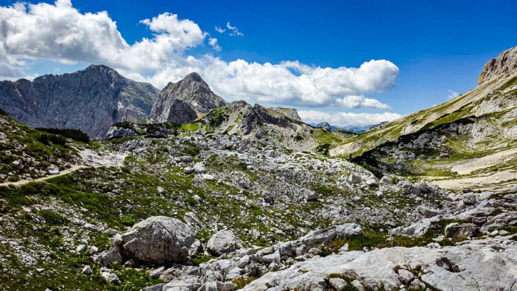 views on mt triglav hike