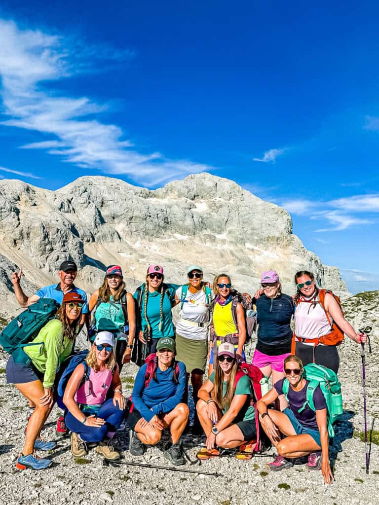 group of women mt triglav