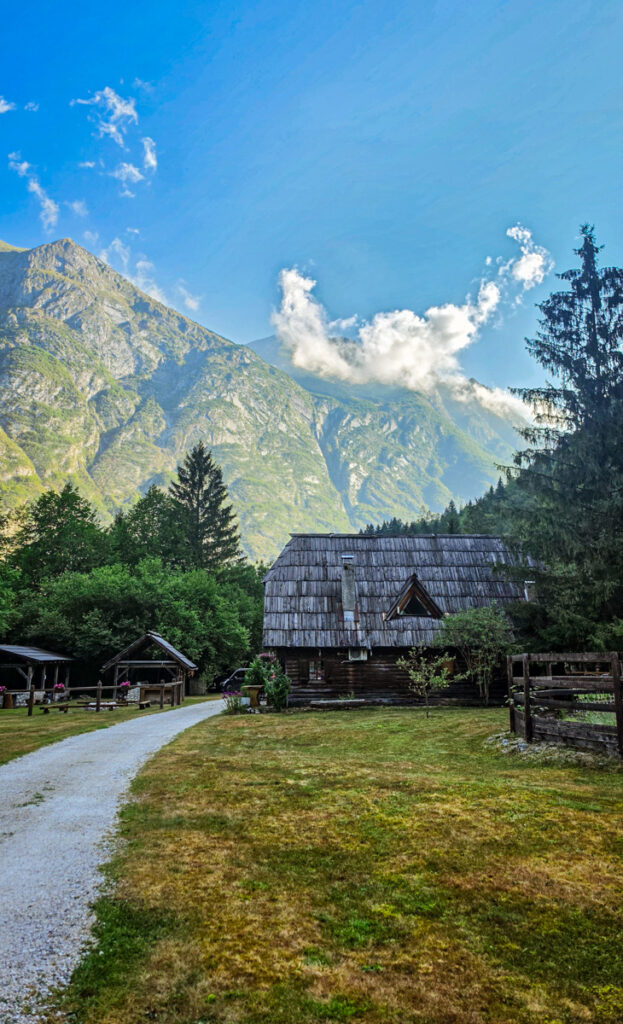 mountain cabins pristava lapena soca