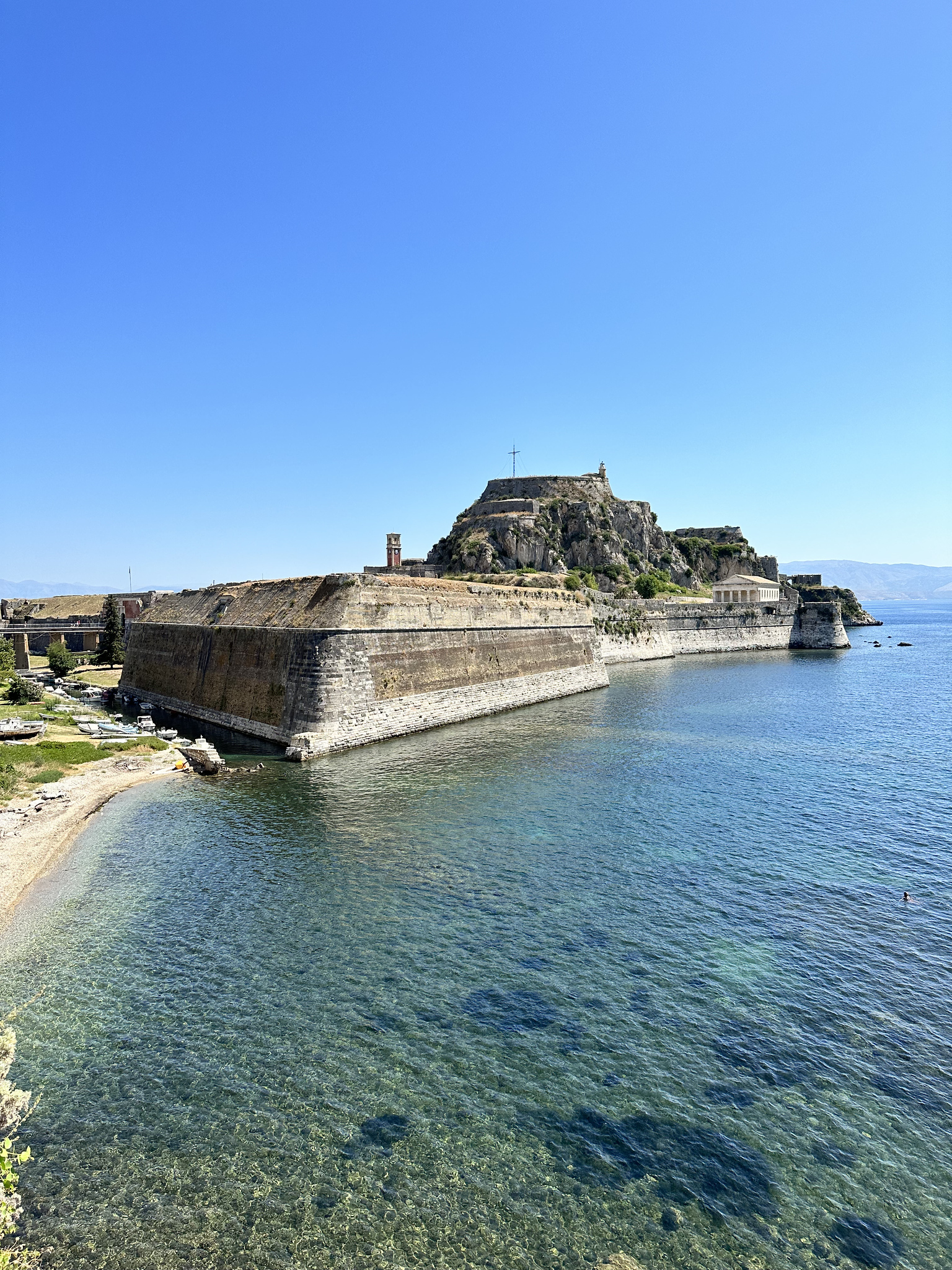 corfu things to do - Old Fortress