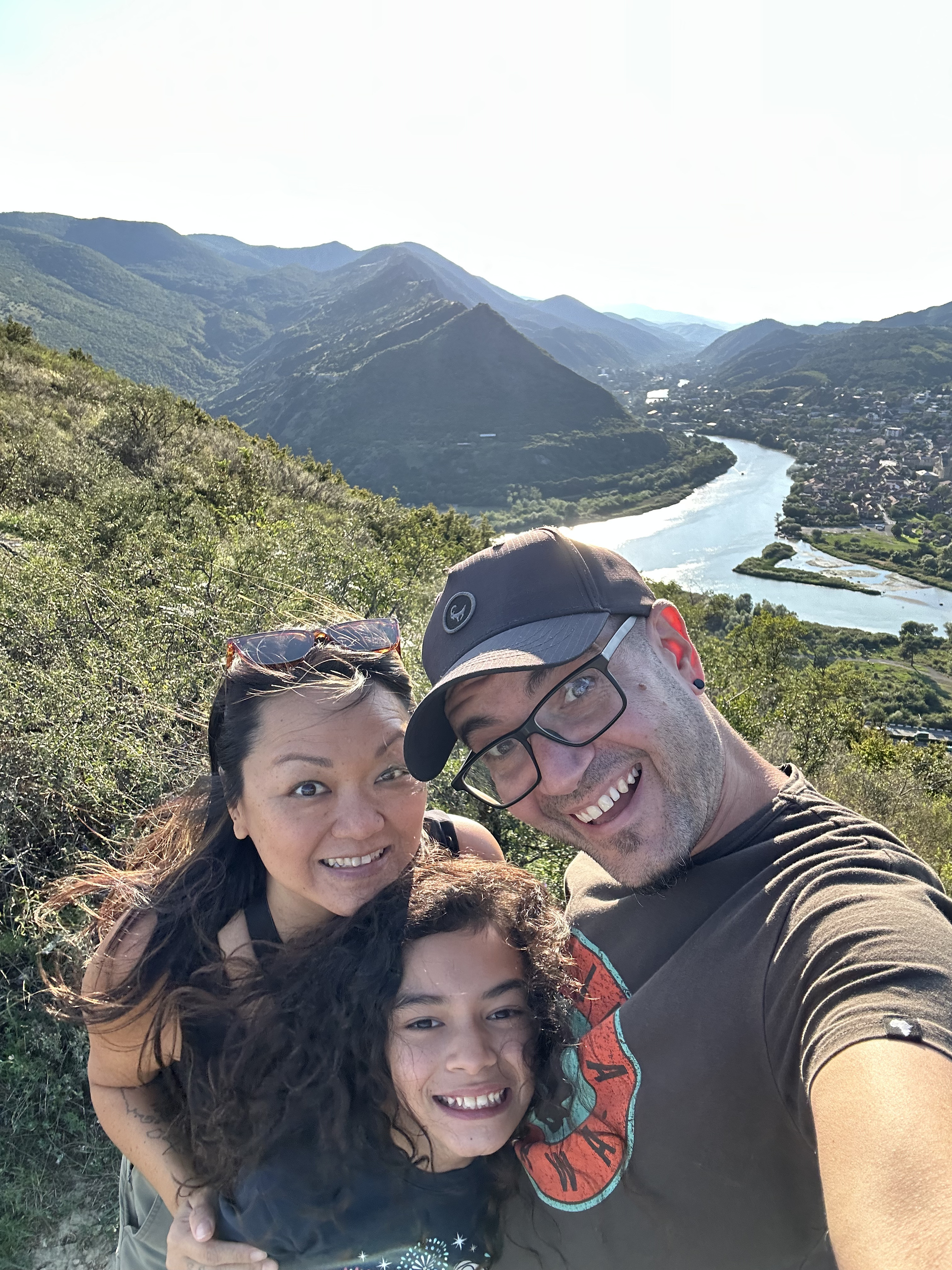 we live in Tbilisi as a digital nomad family