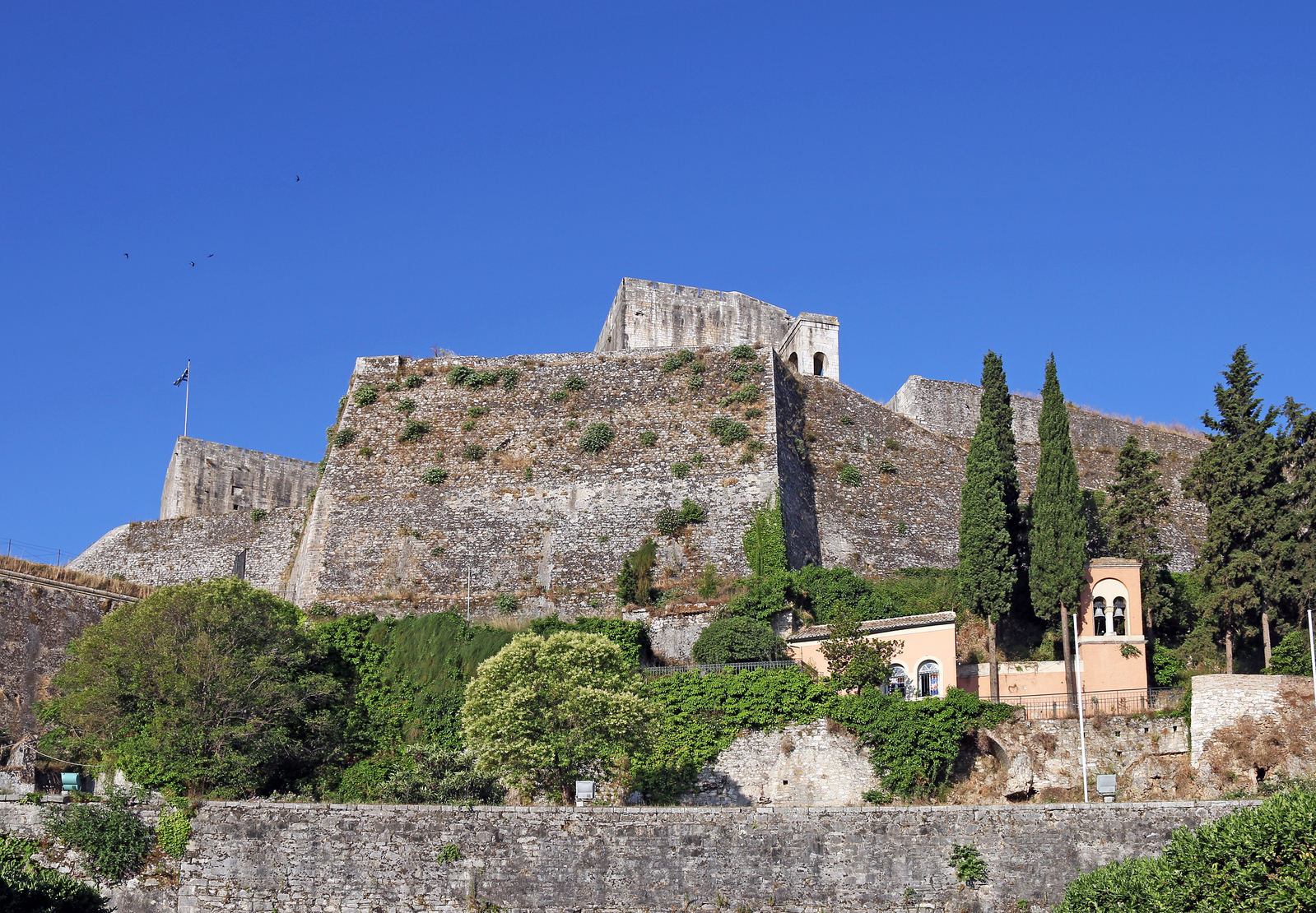 corfu things to do - visiting New Fortress